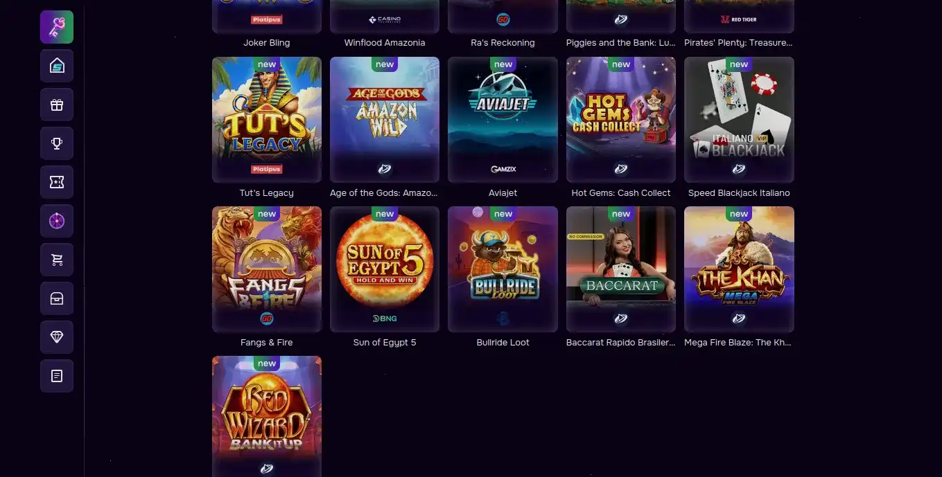регистрация профиля и кнопка Ton Play casino войти